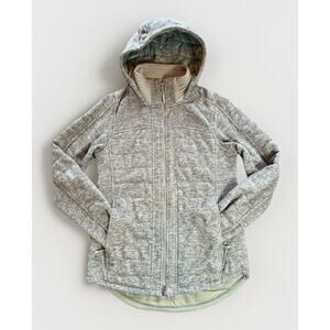 The North Face Hooded Jacket Coat PrimaLoft Insulation S Olive Full Zip Lined